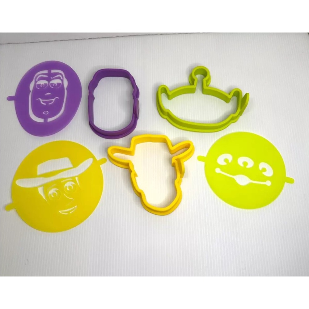 New Pampered Chef Pancake Molds & Stencils Disney Pixar Toy Story 4 NIP